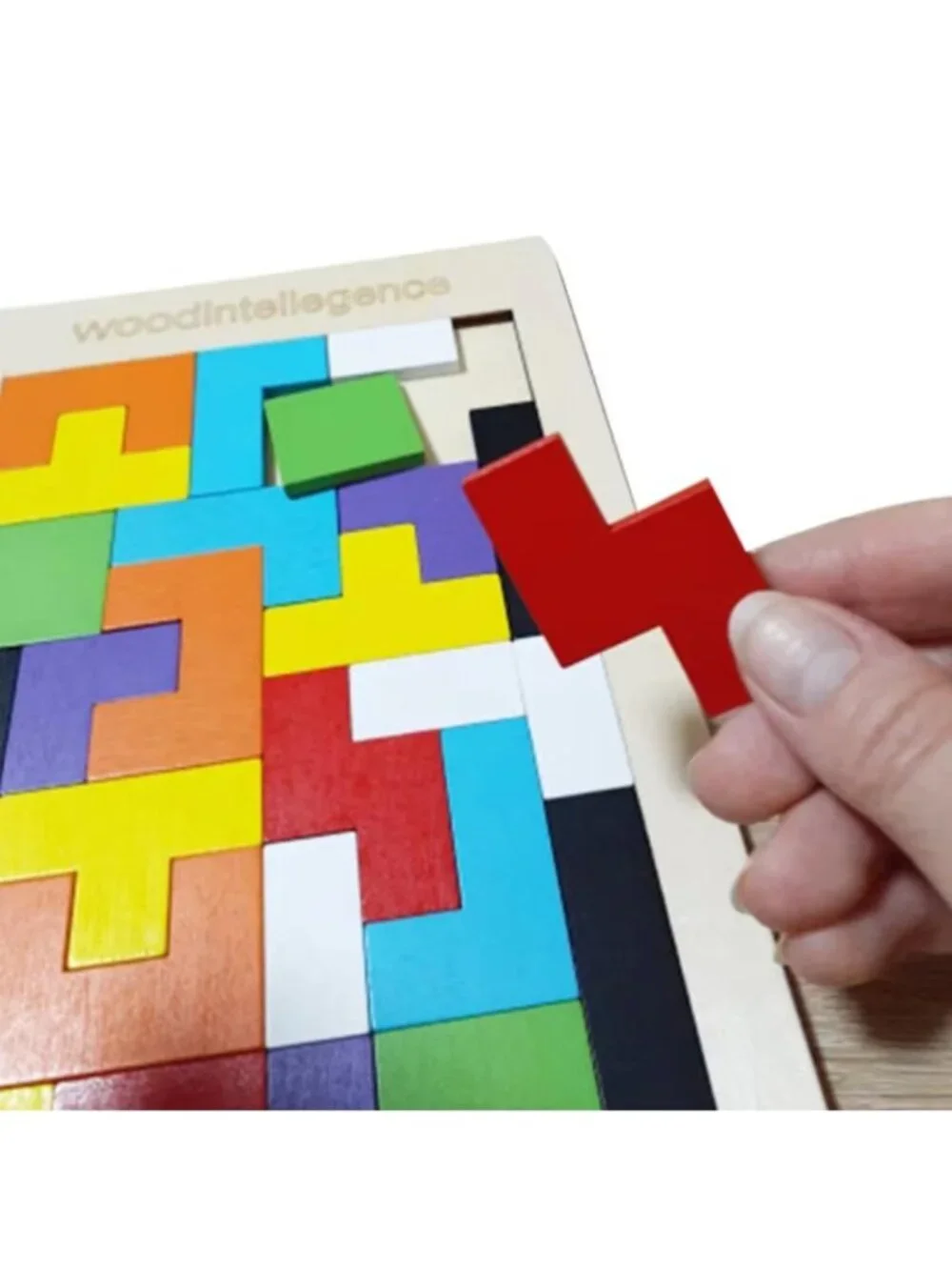 3 PCS 3D Wooden Puzzle Baby Early Education Fun Game Children Thinking Logic Toy